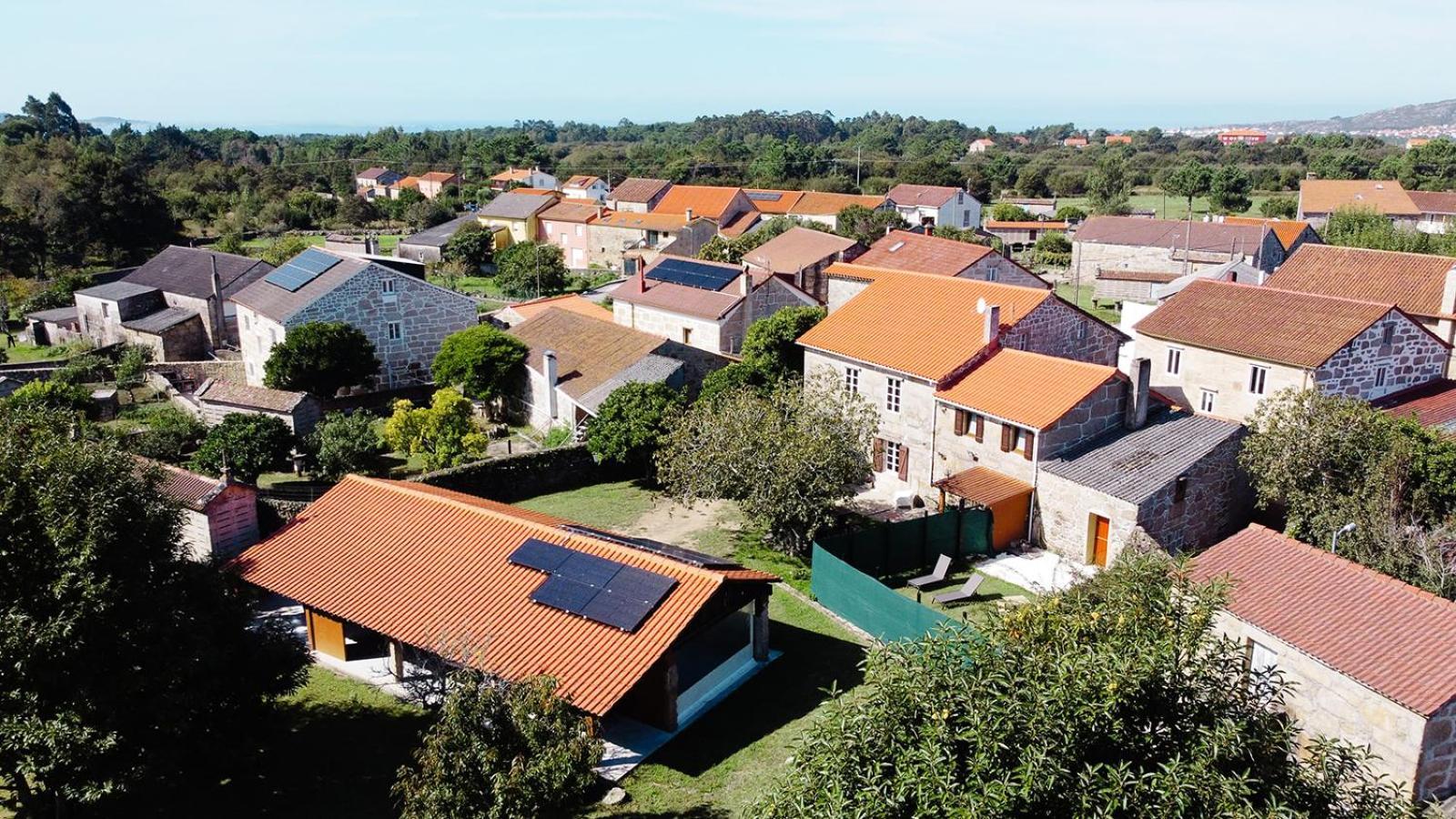 O Fogar Do Carpinteiro Villa Carnota Eksteriør billede